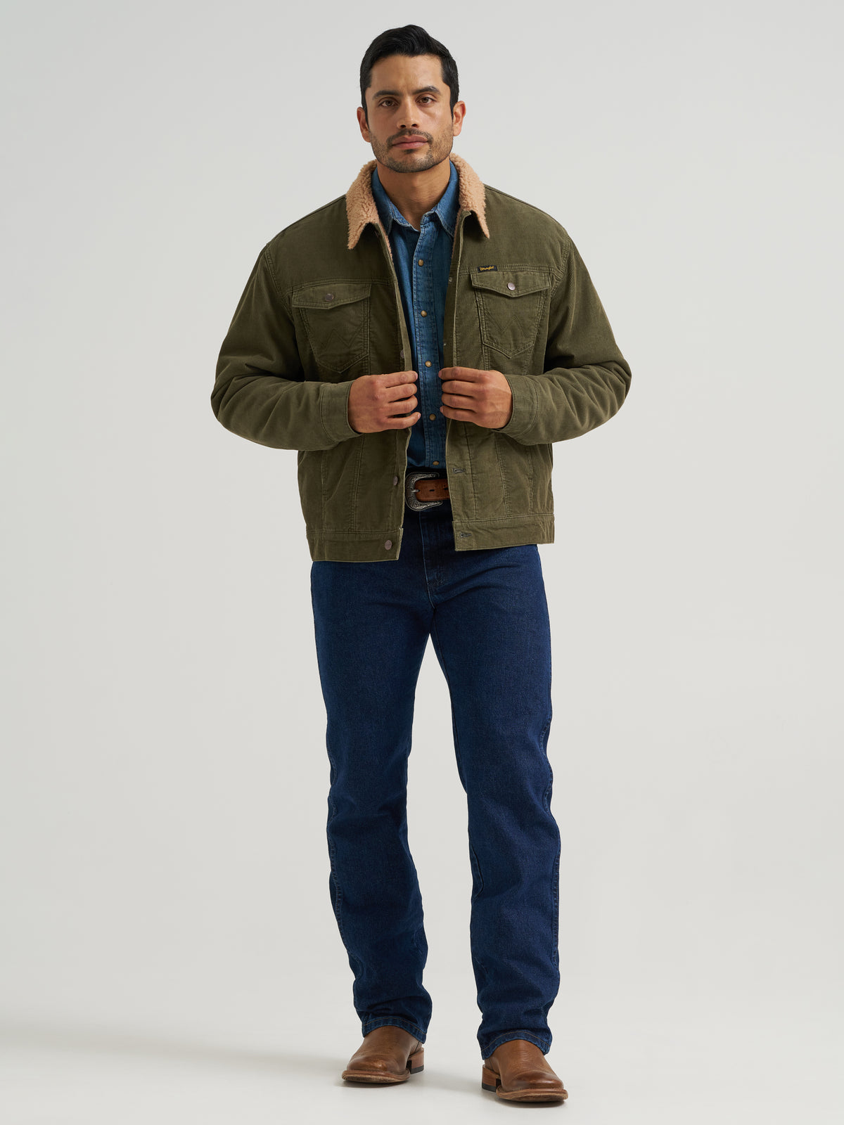 Chamarra Vaquera Wrangler Slim Boot Hombre 272