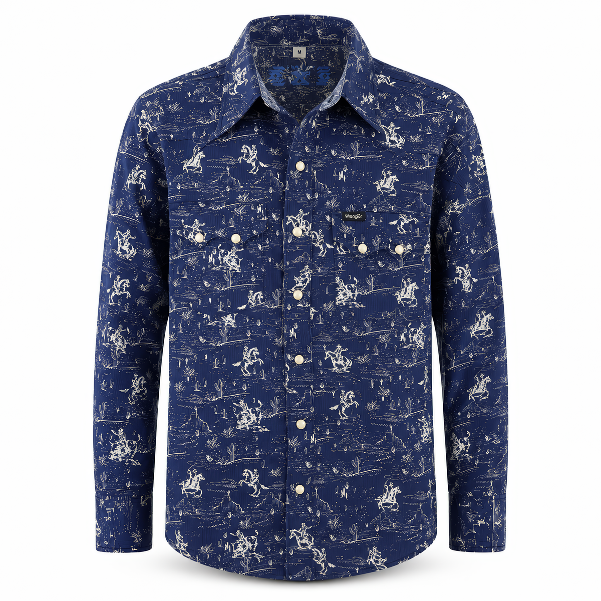 Camisa Vaquera Wrangler Slim Boot Niño 442