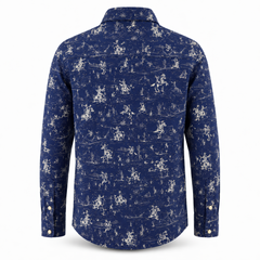 Camisa Vaquera Wrangler Slim Boot Niño 442