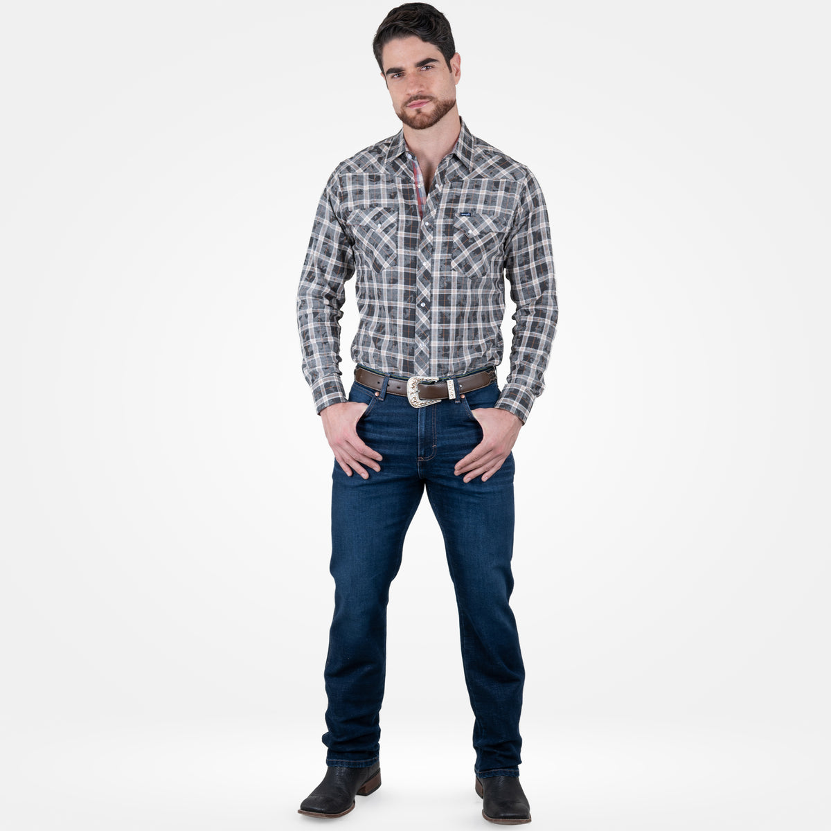 Jeans Vaquero Wrangler Slim Boot Hombre 347