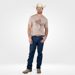 Playera Vaquera Wrangler Slim Fit Hombre 257