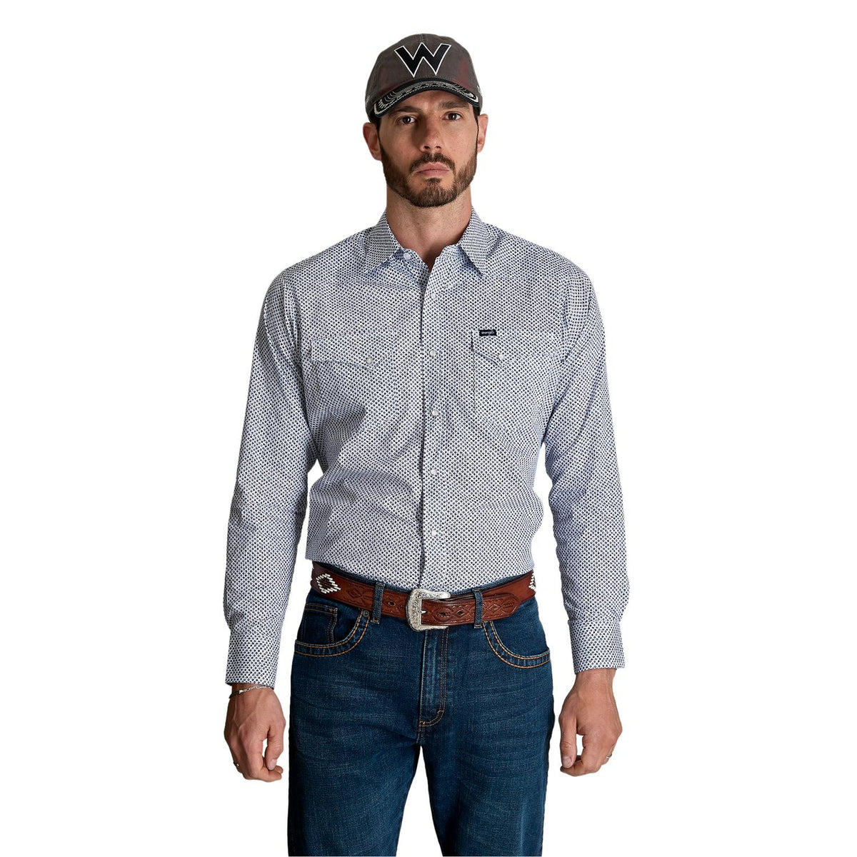 Camisa Vaquera Wrangler Hombre 20X s080