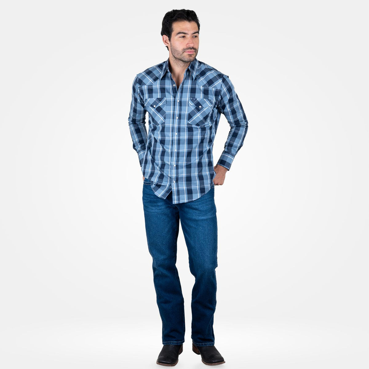 Camisa Vaquera Wrangler Painted Desert Hombre 911