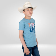 Playera Vaquera Wrangler Slim Fit Niño 289