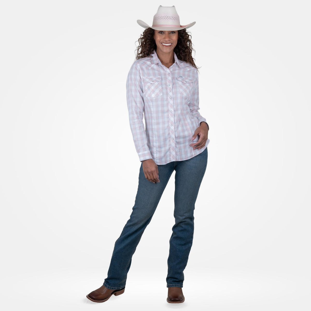 Blusa Vaquera Wrangler Slim Boot Mujer 477