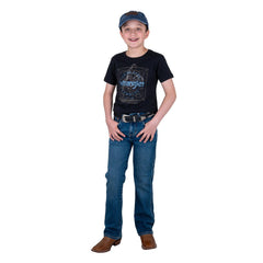 Jeans Vaquero Wrangler Niño Slim Boot Retro s281