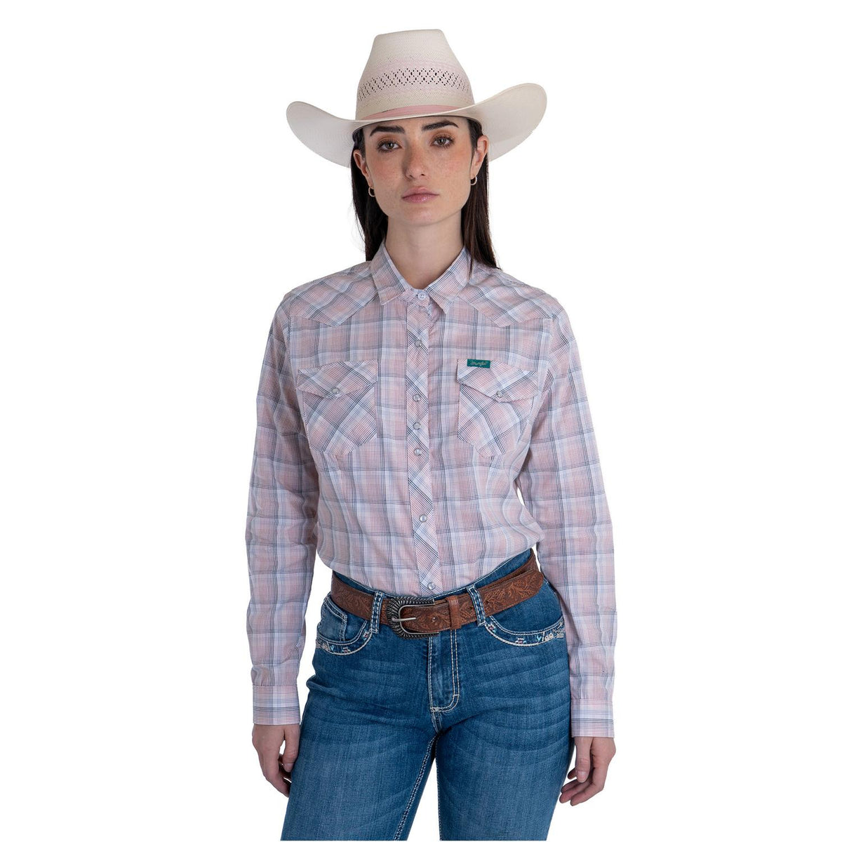 Blusa Vaquera Wrangler Mujer Asiluetado 404