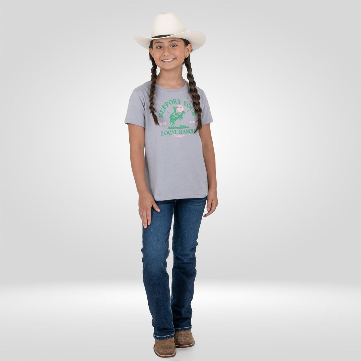 Playera Vaquera Wrangler Slim Fit Niña 268
