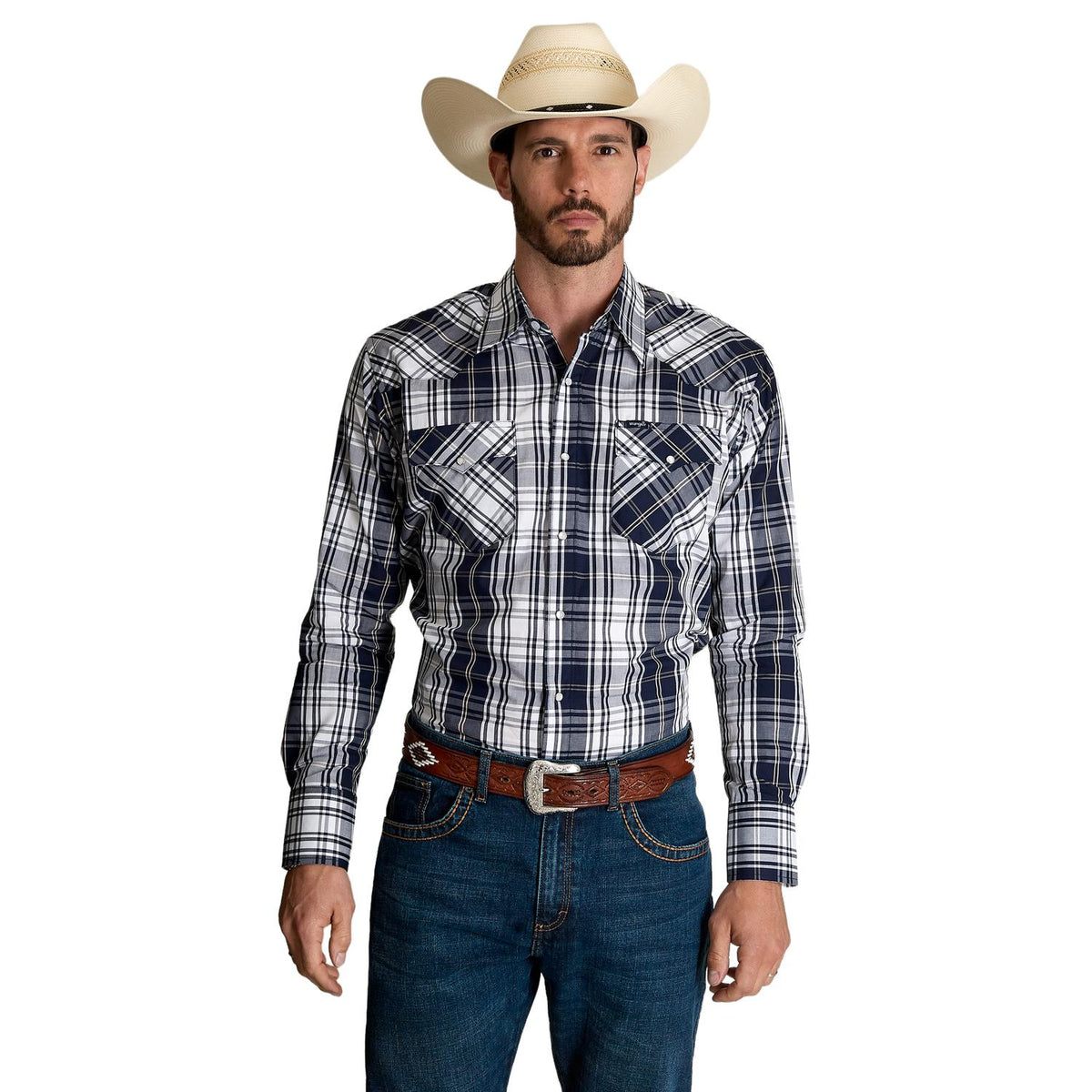 Camisa Vaquera Wrangler Hombre Painted Desert s958
