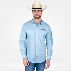 Camisa Vaquera Wrangler Slim Boot Hombre 936