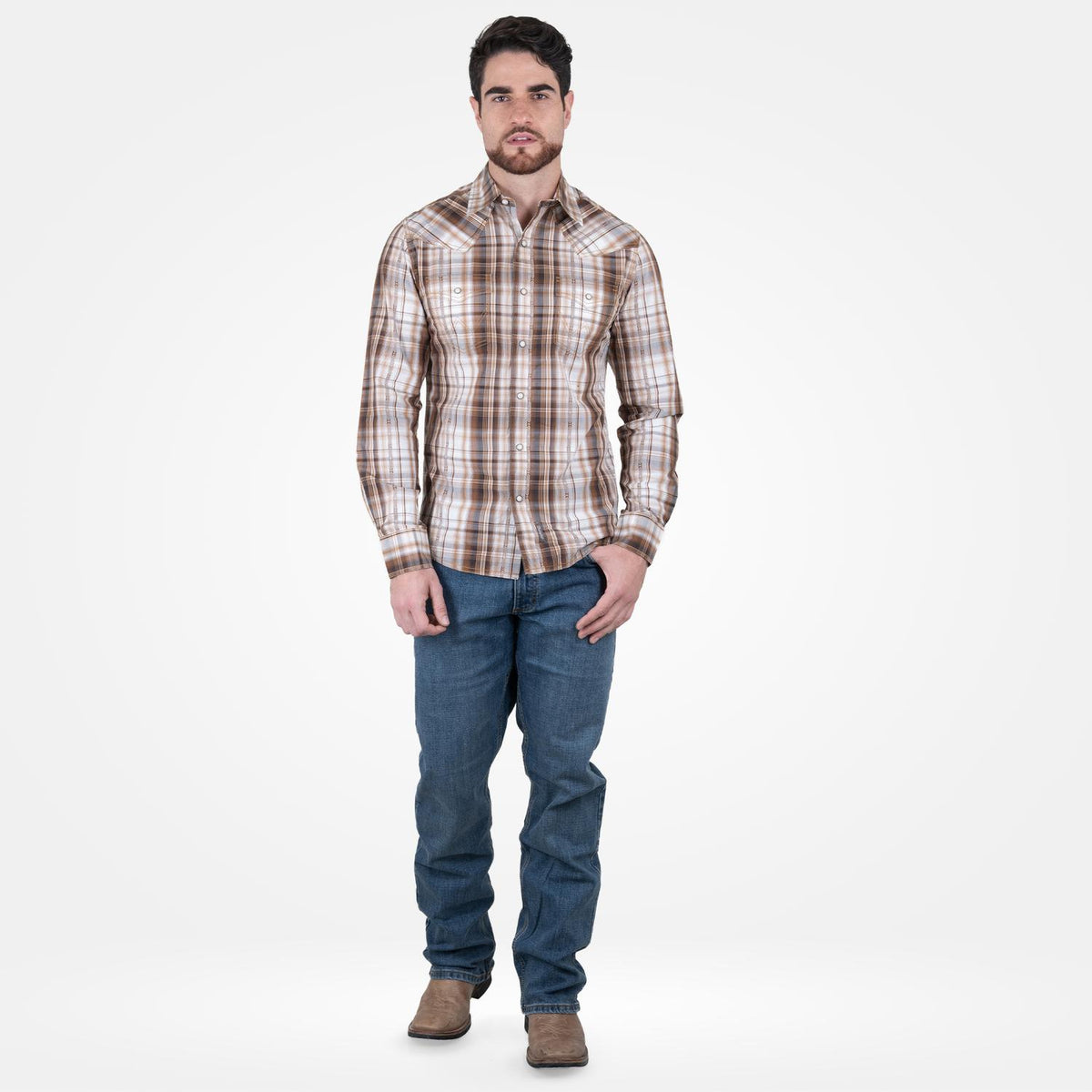 Camisa Vaquera Wrangler Retro Hombre 000