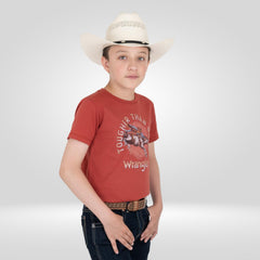 Playera Vaquera Wrangler Slim Fit Niño 224