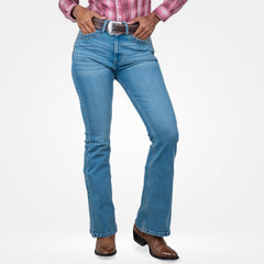 JEANS Vaquero Wrangler Flare Fit Mujer 614