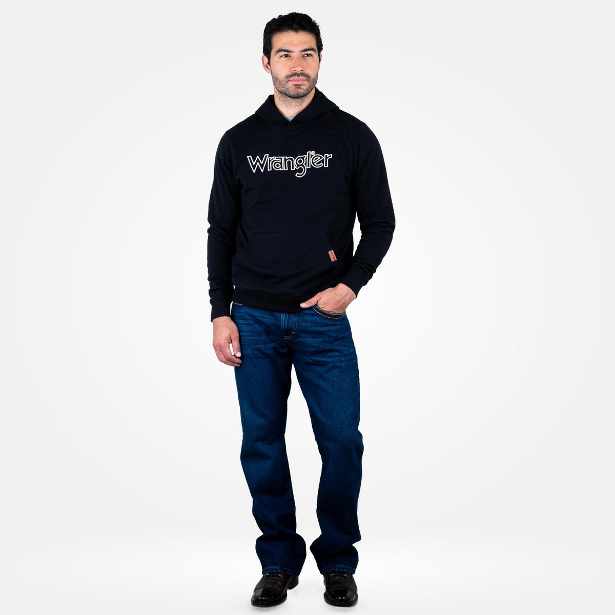 Sudadera Vaquera Wrangler Slim Fit Hombre 264