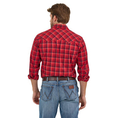 Camisa Vaquera Wrangler Hombre Slim Fit Manga Larga 196