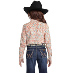 Blusa Vaquera Wrangler Niña Slim Fit Manga Larga 163