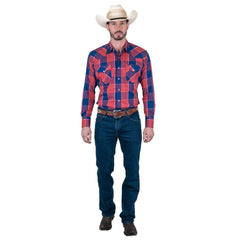 Camisa Vaquera Wrangler Hombre Painted Desert s789