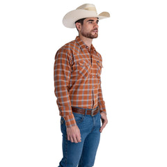 Camisa Vaquera Wrangler Hombre Painted Desert s941