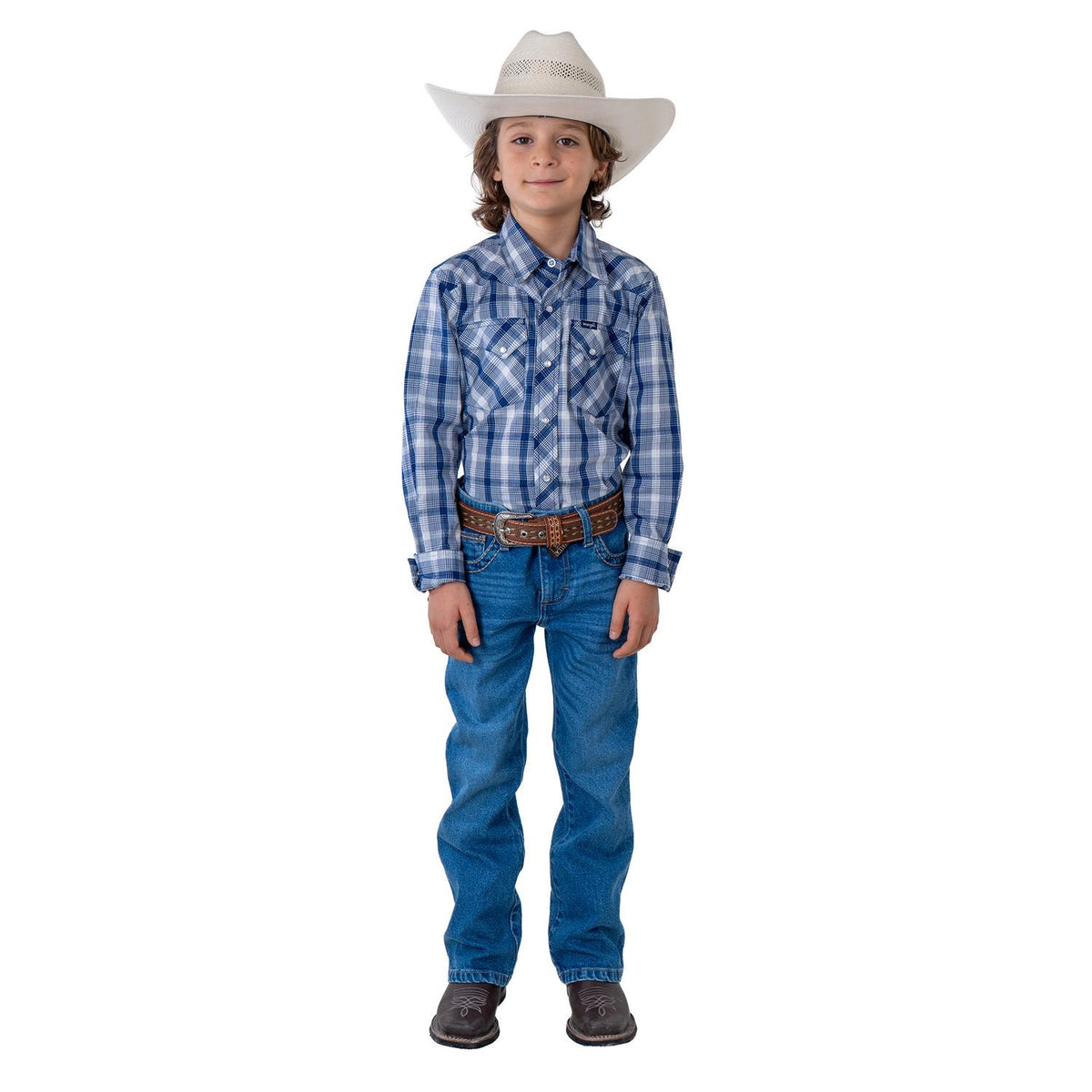 Jeans Vaquero Wrangler Niño Slim Boot 20x s277
