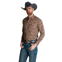 Camisa Vaquera Wrangler Hombre Western Fashion s987
