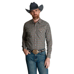 Camisa Vaquera Wrangler Hombre Western Fashion s991