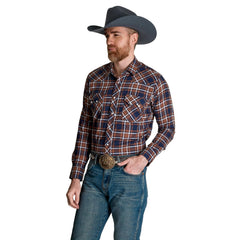 Camisa Vaquera Wrangler Hombre Western Fashion s984