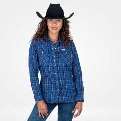 Blusa Vaquera Wrangler Slim Boot Mujer 475