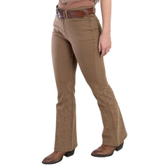 Jeans Vaquero Wrangler Mujer Flare s750