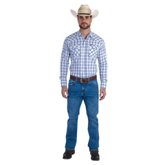 Camisa Vaquera Wrangler Hombre Painted Desert s245