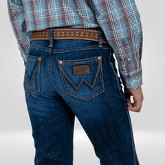 Pantalon Vaquero Wrangler Slim Boot Niño 376