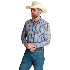 Camisa Vaquera Wrangler Hombre Western Fashion s981