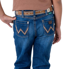Jeans Vaquero Wrangler Niña Corte Bota 737