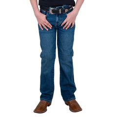 Jeans Vaquero Wrangler Niño Slim Boot Retro s281