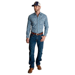 Camisa Vaquera Wrangler Hombre Retro s410