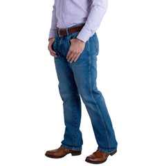 Jeans Vaquero Wrangler Hombre Slim Boot Retro s269