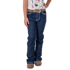 Jeans Vaquero Wrangler Niña Corte Bota 756