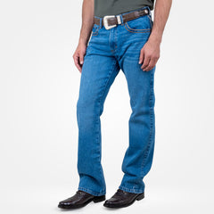 Jeans Vaquero Wrangler Slim Boot Hombre 360