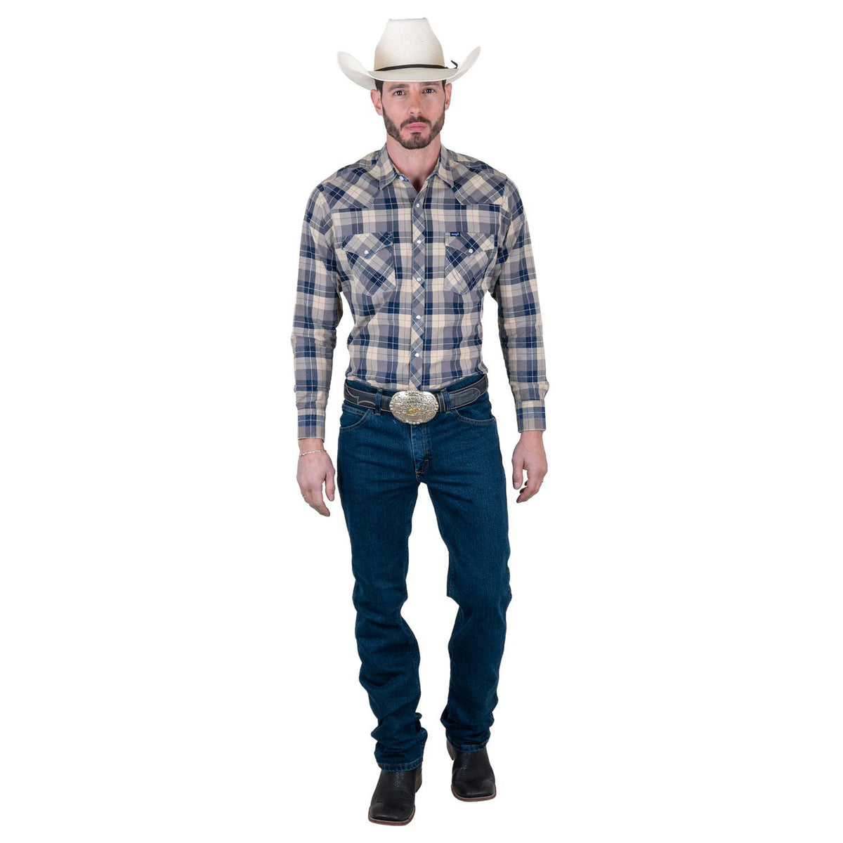 Camisa Vaquera Wrangler Hombre Retro s370