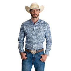 Camisa Vaquera Wrangler Hombre Retro s412