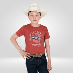 Playera Vaquera Wrangler Slim Fit Niño 224