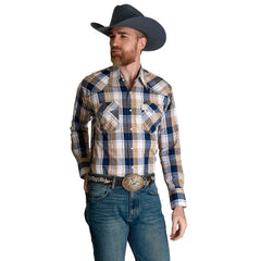 Camisa Vaquera Wrangler Hombre Painted Desert s956