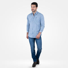 Camisa Vaquera Wrangler Retro Hombre 943