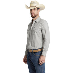 Camisa Vaquera Wrangler Hombre Slim Fit Manga Larga 846