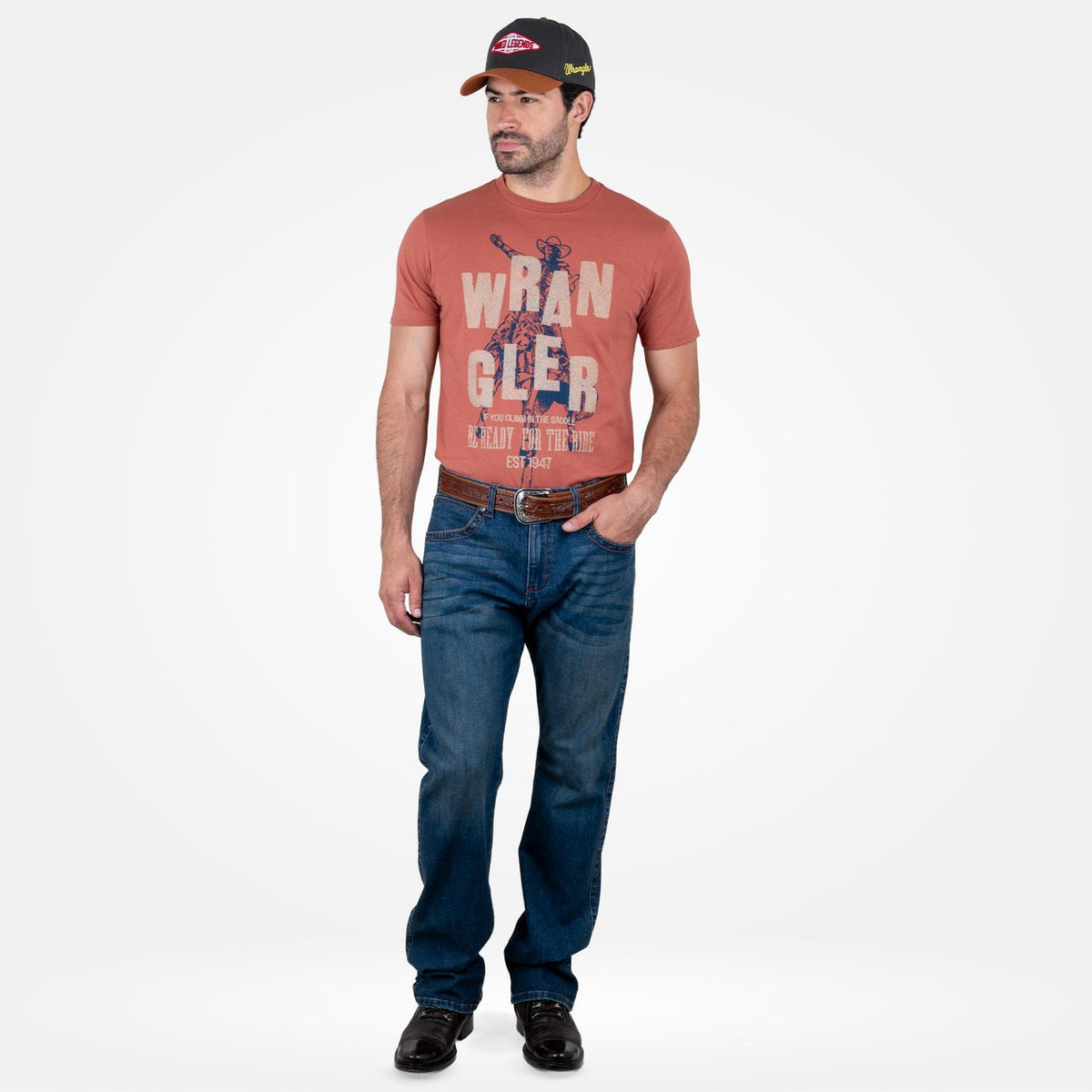 Jeans Vaquero Wrangler Slim Boot Hombre 369