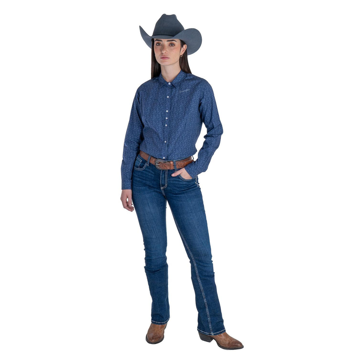 Blusa Vaquera Wrangler Mujer s384