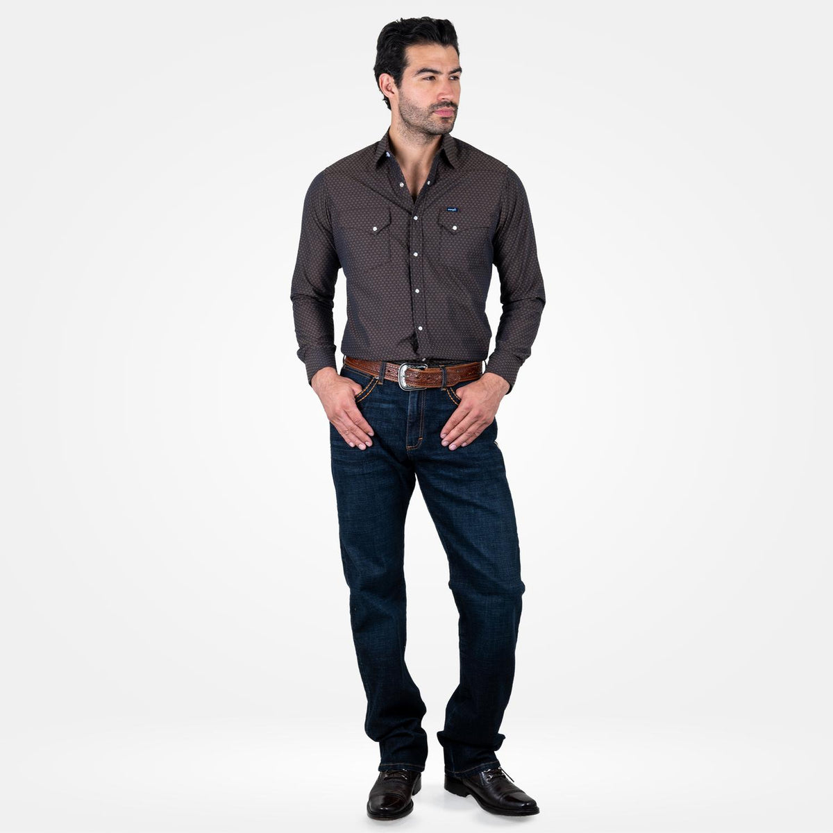 Jeans Vaquero Wrangler Slim Boot Hombre 366