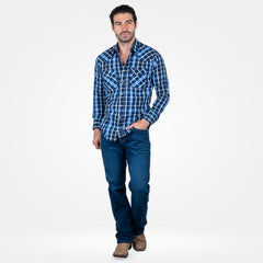 Camisa Vaquera Wrangler Painted Desert Hombre 851