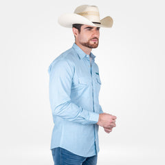 Camisa Vaquera Wrangler Slim Boot Hombre 936