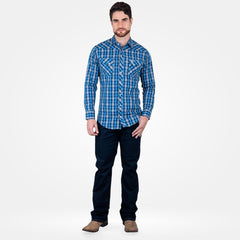 Camisa Vaquera Wrangler Western Fashion Hombre 874