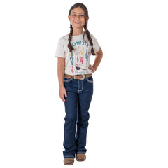 Jeans Vaquero Wrangler Niña Corte Bota 756